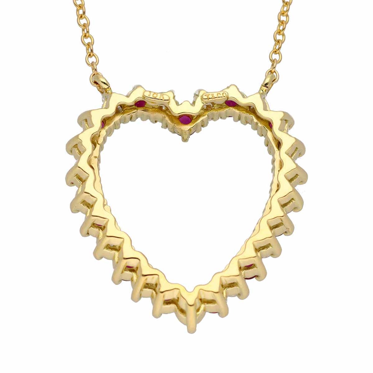 TIFFANY&Co Sentimental heart pendant necklace