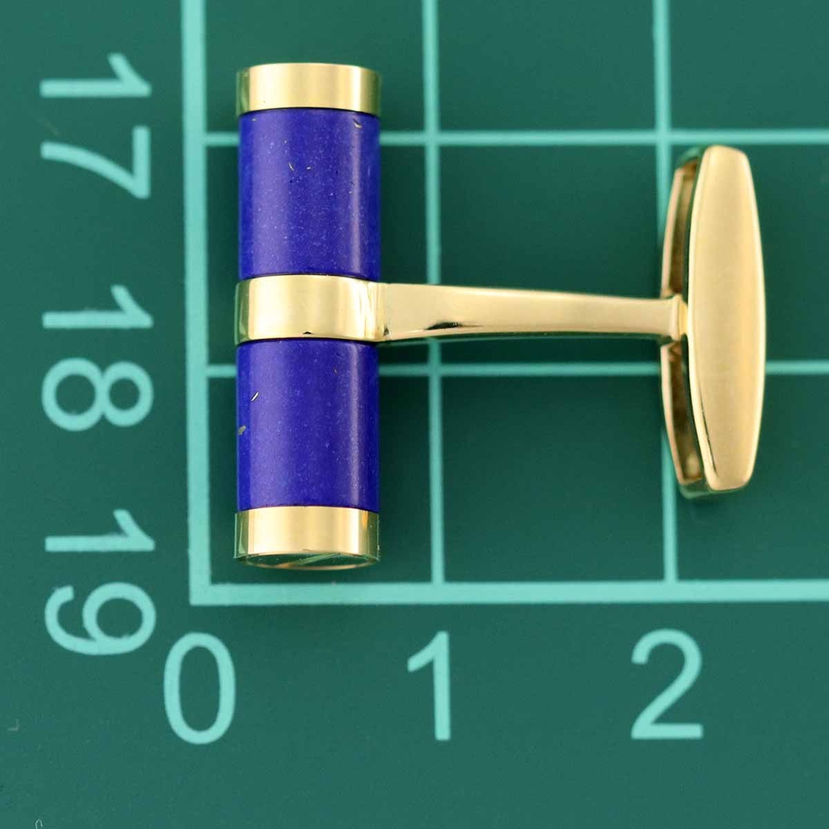 BVLGARI Lapis lazuli Gold Cuffs