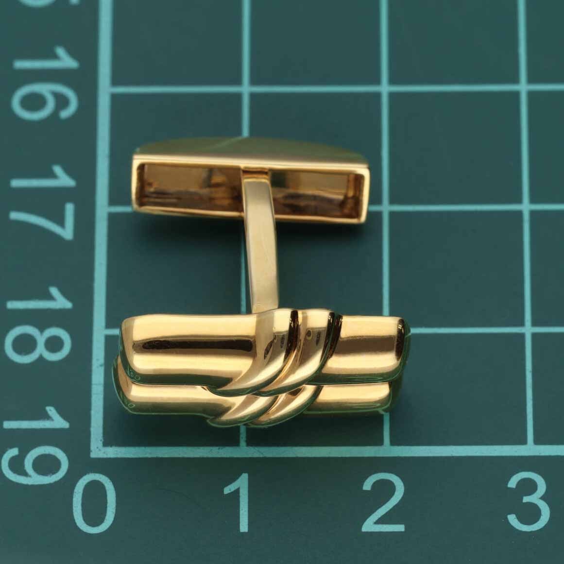 TIFFANY&Co. Gold cufflinks