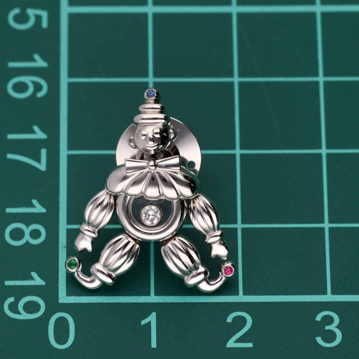 Chopard Happy diamond pin brooch clown
