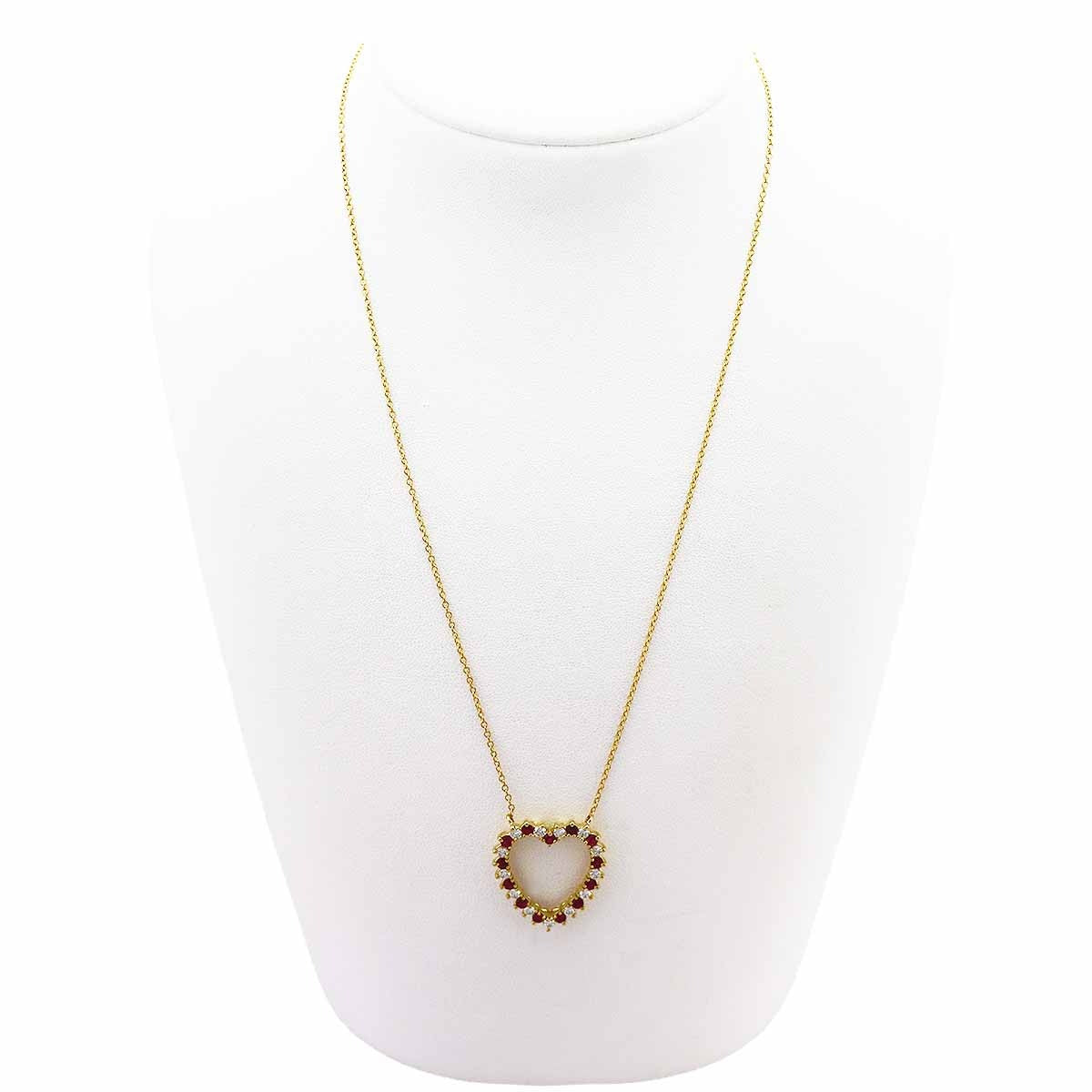 TIFFANY&Co Sentimental heart pendant necklace