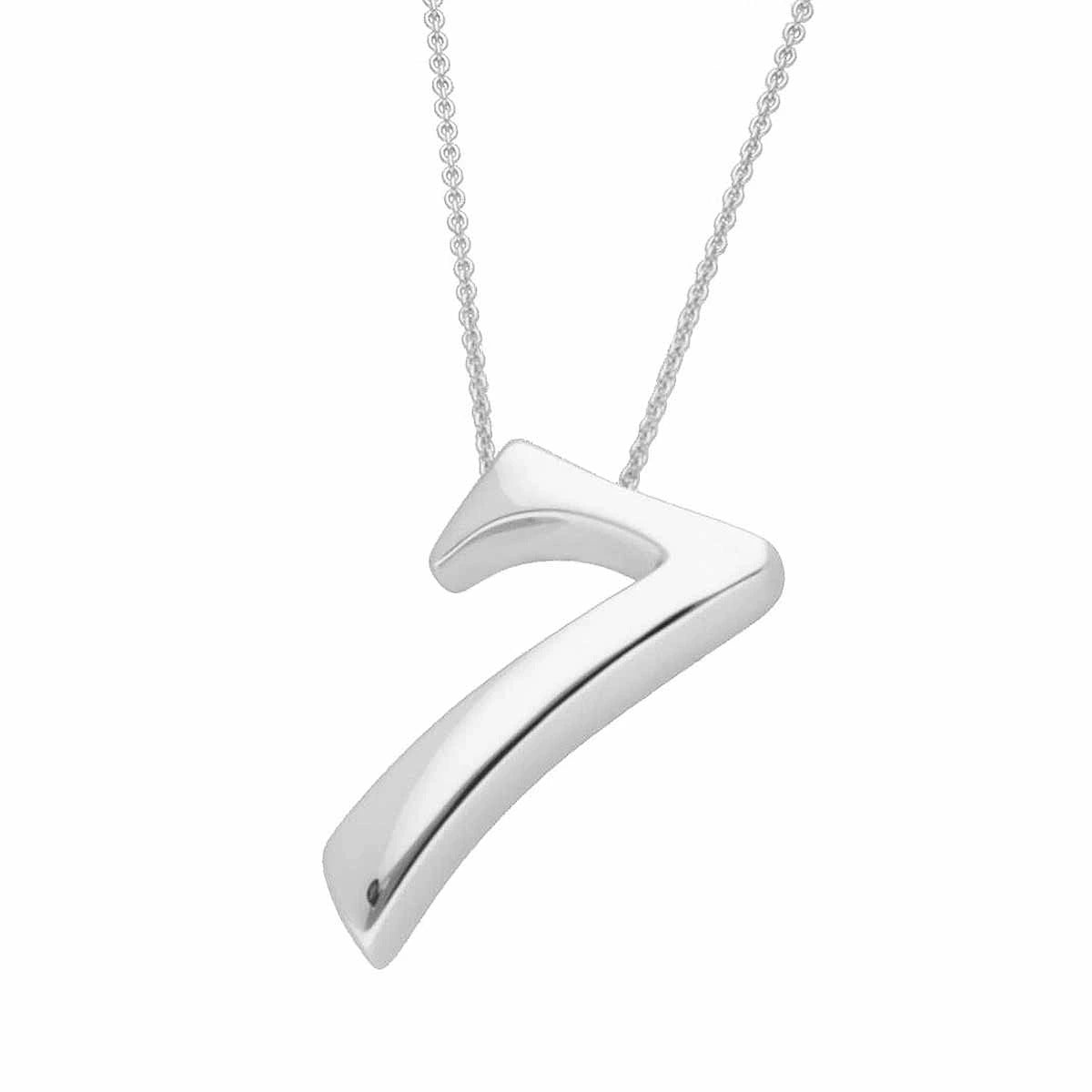 FRANCK MULLER Gold Talisman Number Pendant No.7 Necklace