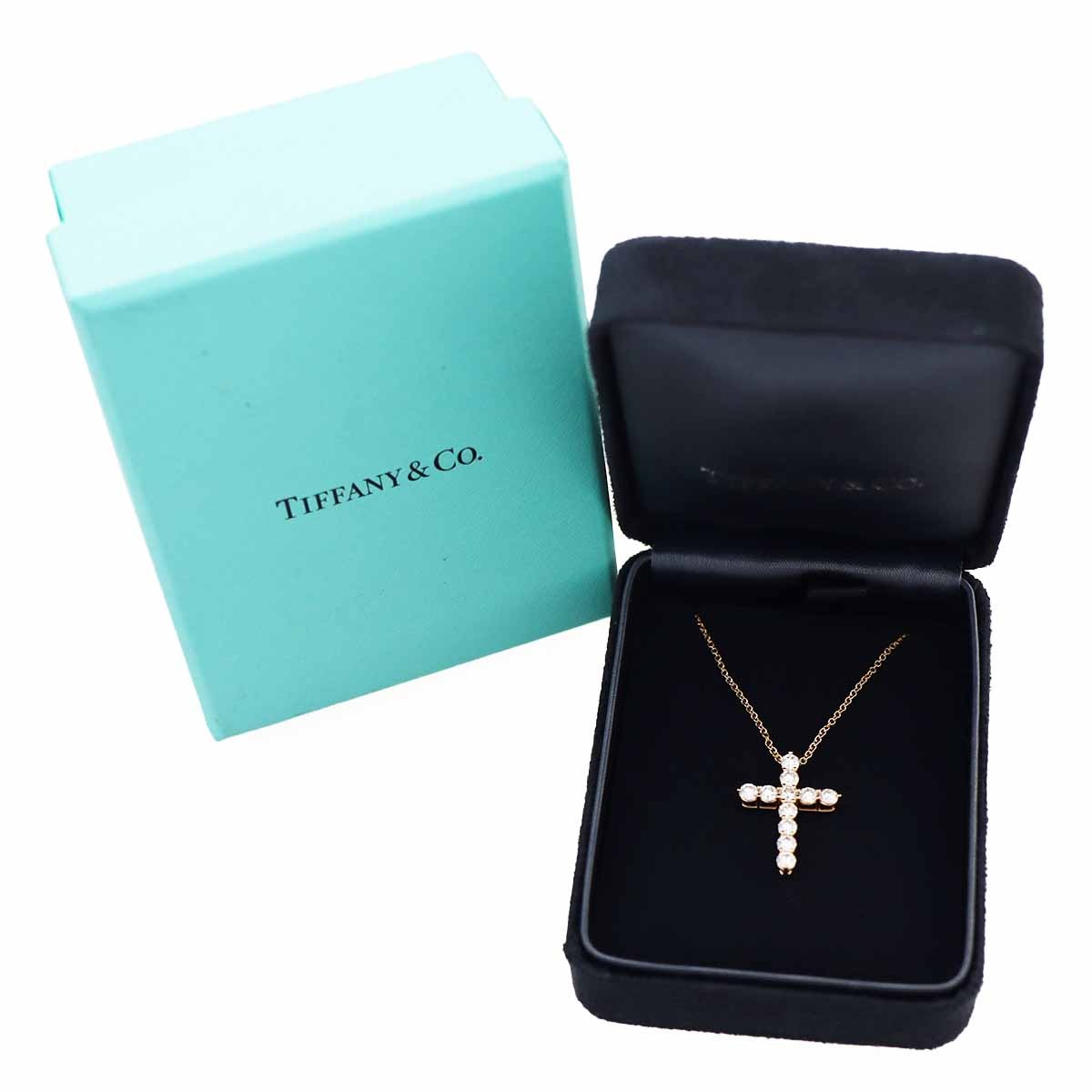 TIFFANY&Co Cross pendant necklace