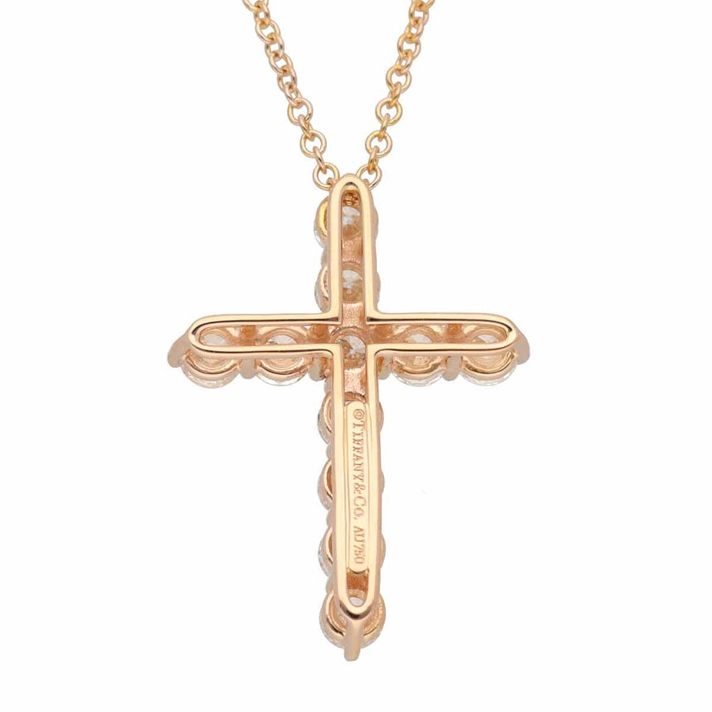 TIFFANY&Co Cross pendant necklace