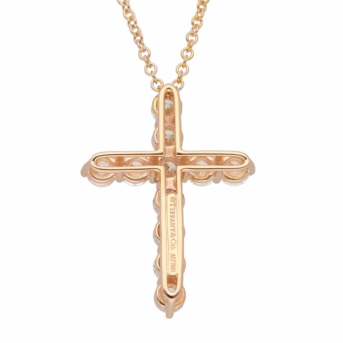 TIFFANY&Co Cross pendant necklace