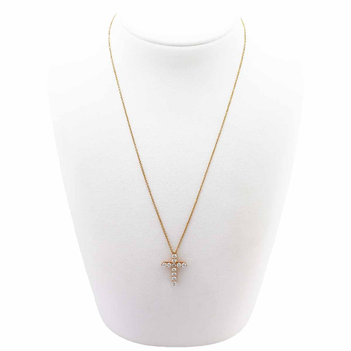 TIFFANY&Co Cross pendant necklace