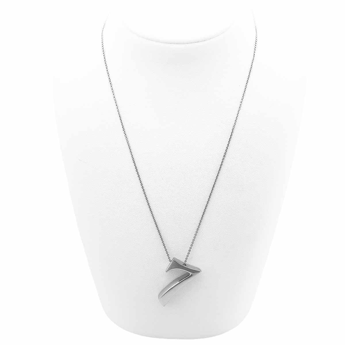 FRANCK MULLER Gold Talisman Number Pendant No.7 Necklace