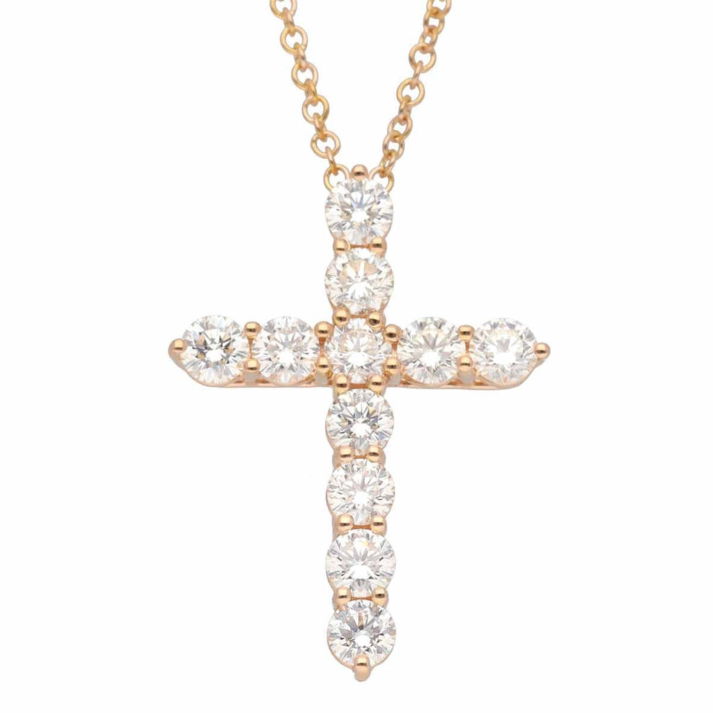 TIFFANY&Co Cross pendant necklace