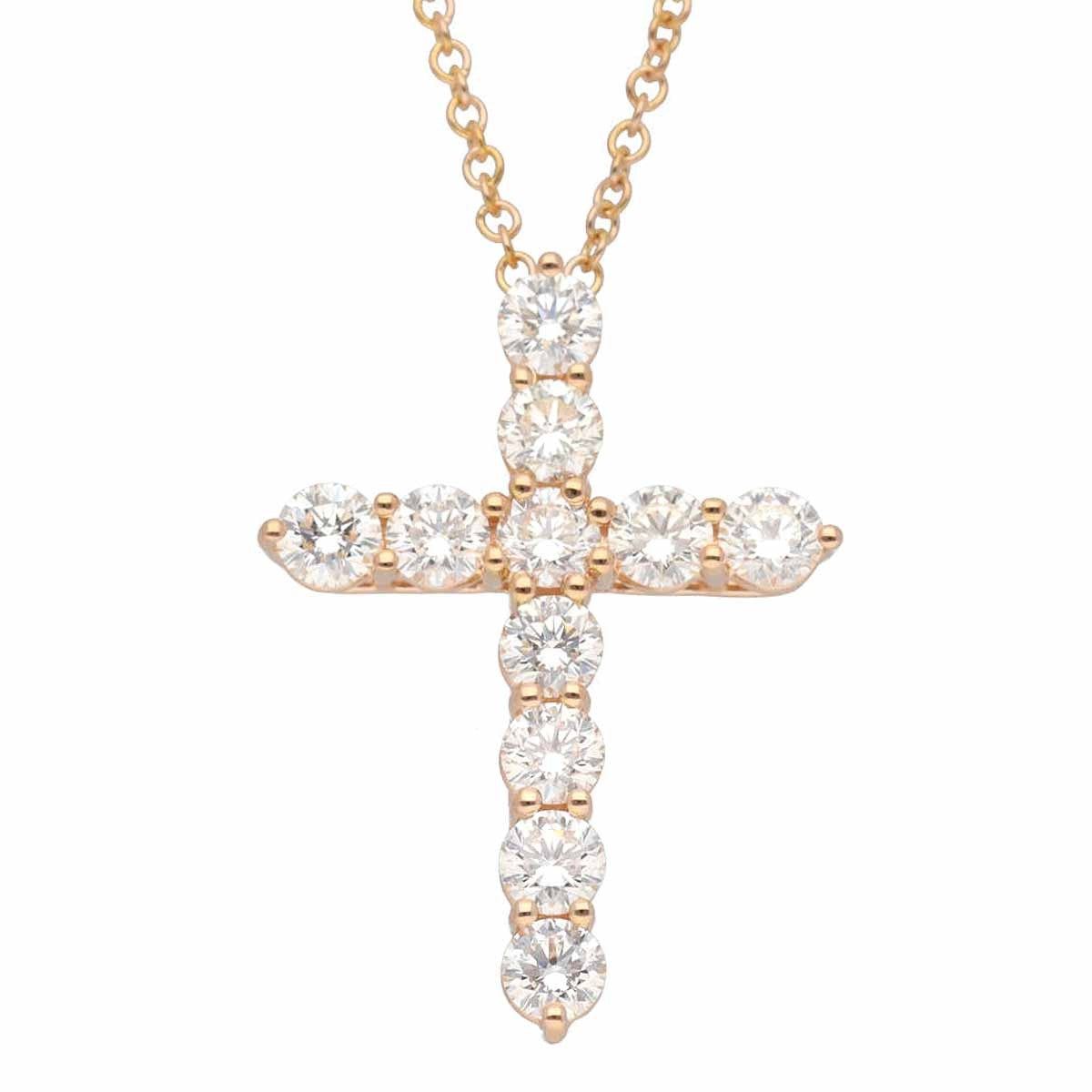TIFFANY&Co Cross pendant necklace