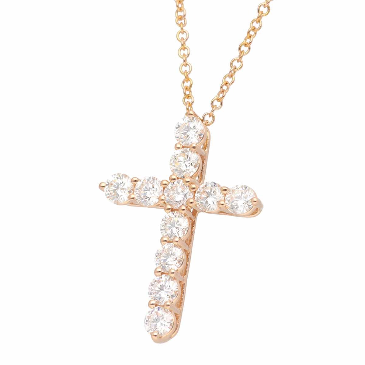 TIFFANY&Co Cross pendant necklace
