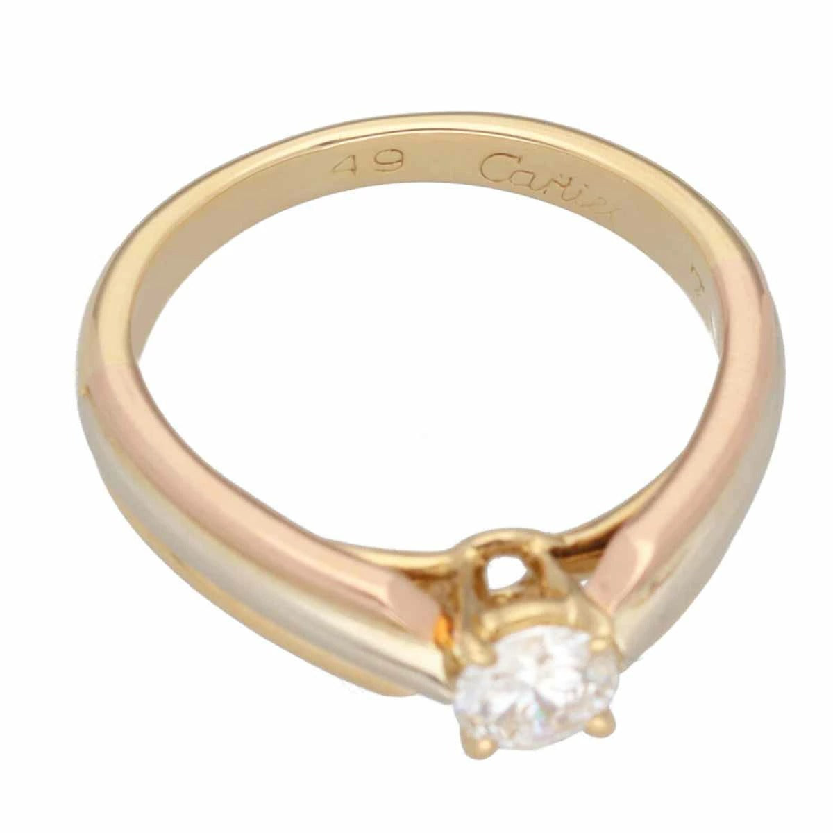 Cartier Trinity Solitaire Ring