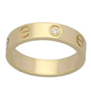 Cartier love ring, 1 diamond