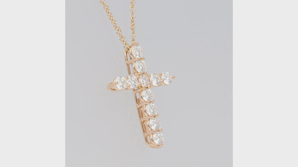 TIFFANY&Co Cross pendant necklace