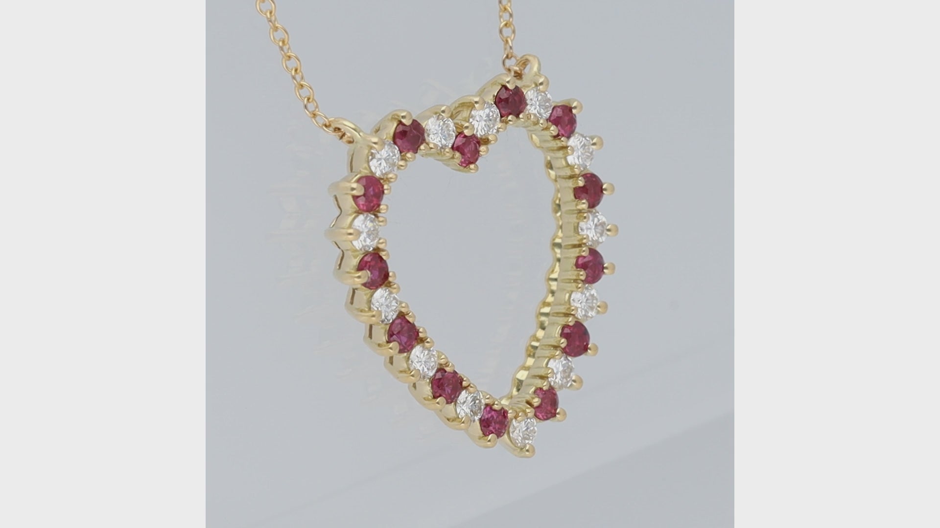TIFFANY&Co Sentimental heart pendant necklace