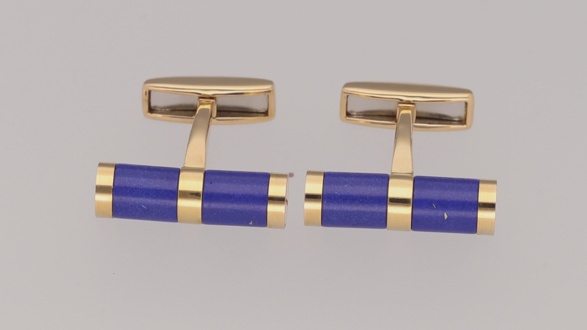 BVLGARI Lapis lazuli Gold Cuffs