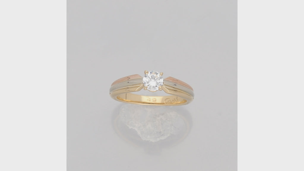 Cartier Trinity Solitaire Ring