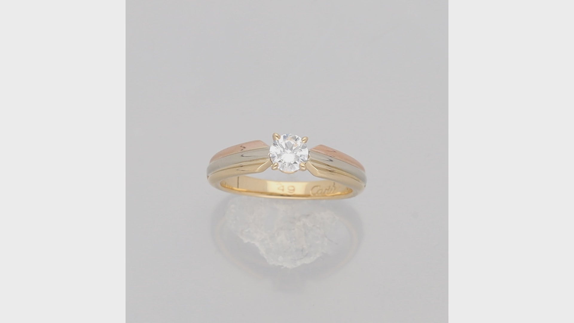 Cartier Trinity Solitaire Ring